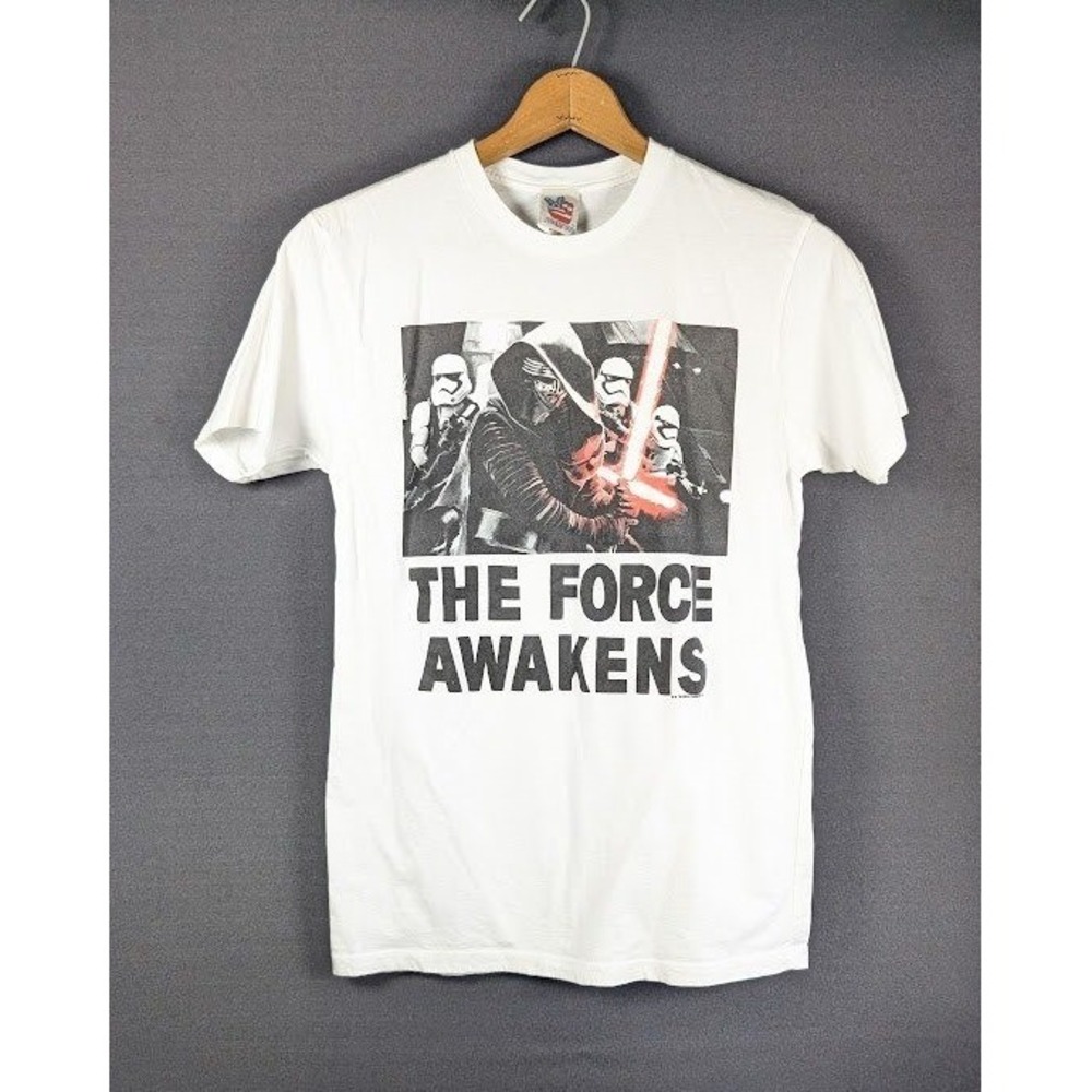 Junk Food Star Wars The Force Awakens T Shirt Medium Kylo Ren Storm Troopers